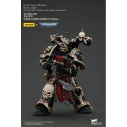 Warhammer 40k Actionfigur Chaos Space Marines Black Legion Chosen with Combi-melta and chainsword Joy Toy