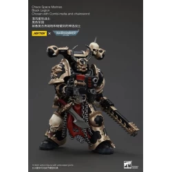 Warhammer 40k Actionfigur Chaos Space Marines Black Legion Chosen with Combi-melta and chainsword Joy Toy