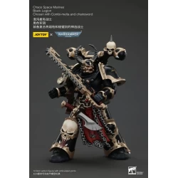 Warhammer 40k Actionfigur Chaos Space Marines Black Legion Chosen with Combi-melta and chainsword Joy Toy