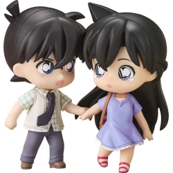 Detective Conan pack 2 mini figurines Qset Shinichi Kudo & Ran Mori Good Smile Company