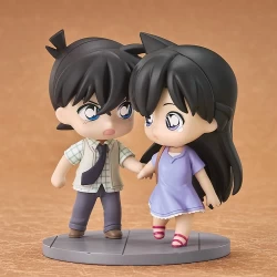 Detective Conan pack 2 mini figurines Qset Shinichi Kudo & Ran Mori Good Smile Company