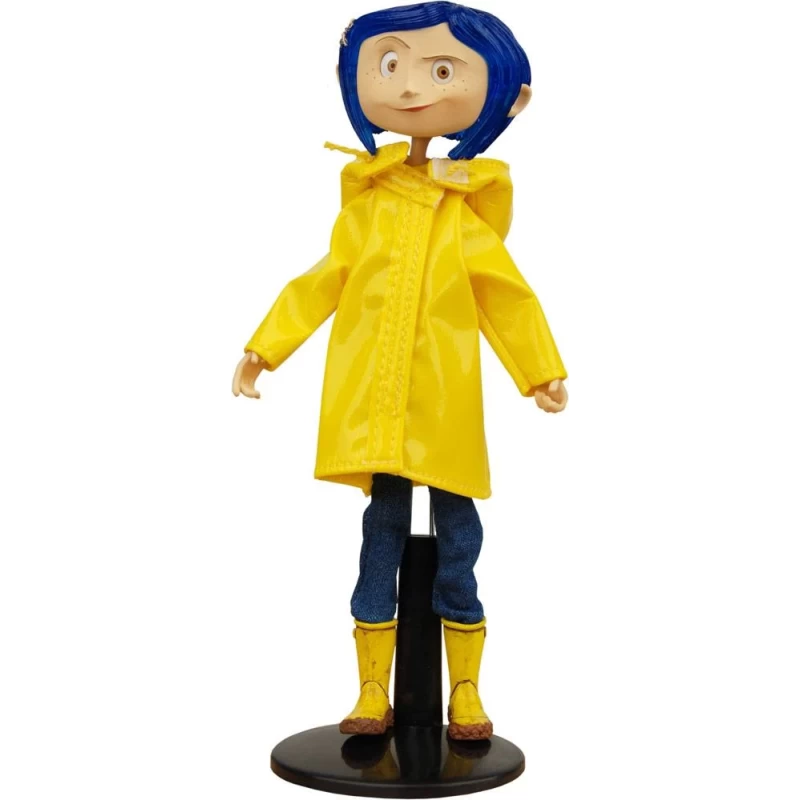 Coraline figurine flexible Raincoat & Boots Neca