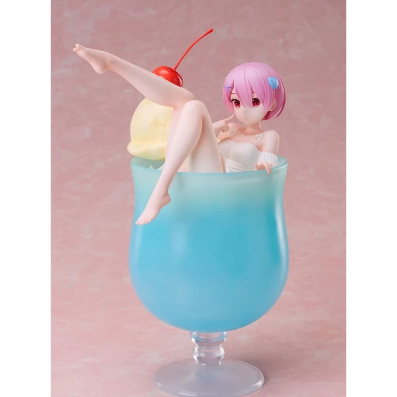 Re:Zero Starting Life in another World figurine Ram Cream Soda Ver. Elcoco