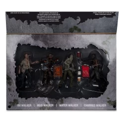 The Walking Dead pack 4 figurines Walkers McFarlane Toys