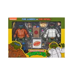 Tortues Ninja (Cartoon) figurine Punk Leo and Punk Raph 2 Pack Neca