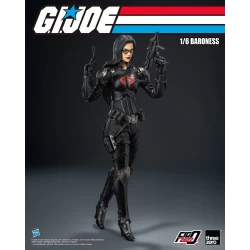 G.I. Joe figurine FigZero Baroness ThreeZero