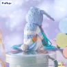 Hatsune Miku figurine Noodle Stopper Rabbit Ear Hood Pajama Blue Color Ver. Furyu