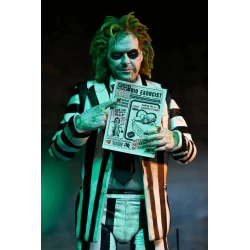 Beetlejuice Beetlejuice figurine Ultimate Striped Suit Beetlejuice Neca