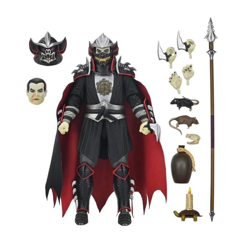 Tortues Ninja x Universal Monsters figurines Shredder as Dracula Classic Colors Neca