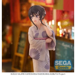 Rascal Does Not Dream of Bunny Girl Senpai figurine Luminasta Mai Sakurajima Yukata Sega