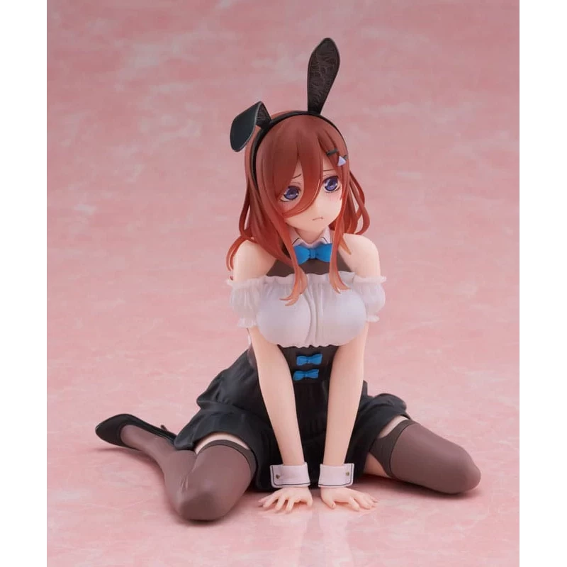 The Quintessential Quintuplets figurine Desktop Cute Figure Miku Nakano (Bunny Ver.) Taito Prize