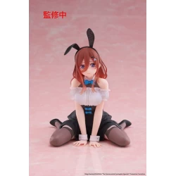 The Quintessential Quintuplets figurine Desktop Cute Figure Miku Nakano (Bunny Ver.) Taito Prize