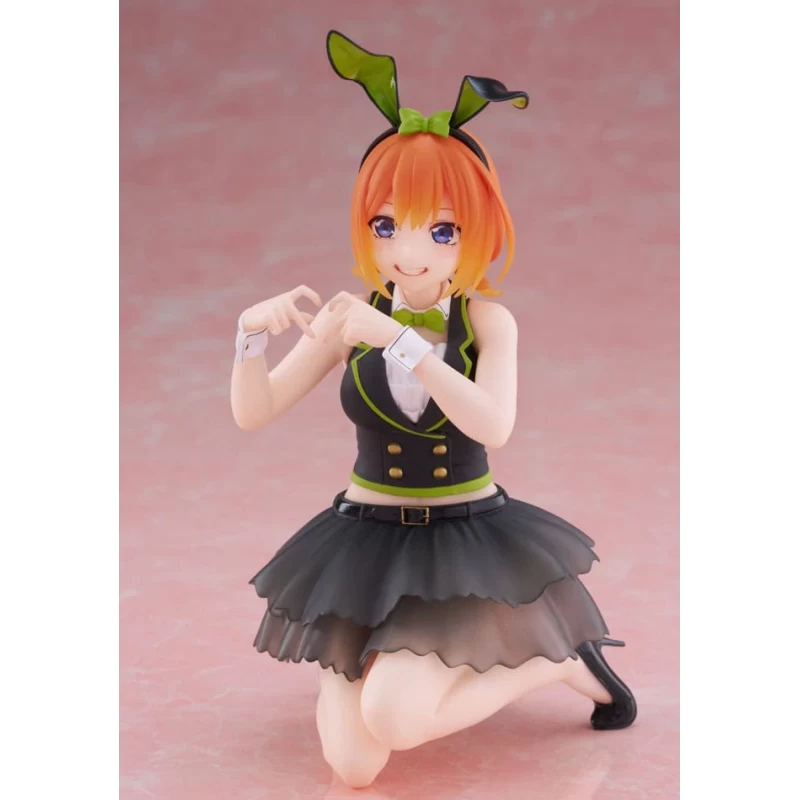 The Quintessential Quintuplets figurine Desktop Cute Figure Yotsuba Nakano (Bunny Ver.) Taito Prize