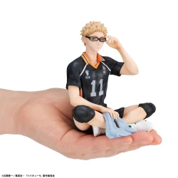 Haikyu!! G.E.M. Series figurine Kei Tsukishima Palm Size Megahouse