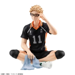 Haikyu!! G.E.M. Series figurine Kei Tsukishima Palm Size Megahouse