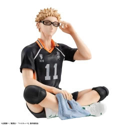 Haikyu!! G.E.M. Series figurine Kei Tsukishima Palm Size Megahouse