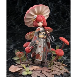 The Mushroom Girls figurine No.6 Marasmius Haematocephalus Reverse Studio