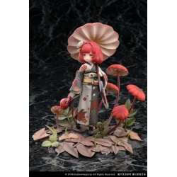 The Mushroom Girls figurine No.6 Marasmius Haematocephalus Reverse Studio