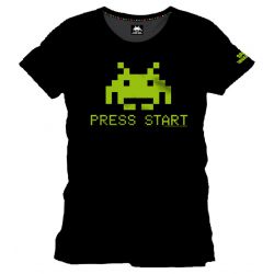 T-Shirt Space Invaders Press Start