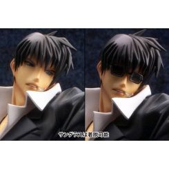 Trigun Badlands Rumble statuette ARTFX J 1/8 Nicholas D. Wolfwood Renewal Package Version Kotobukiya