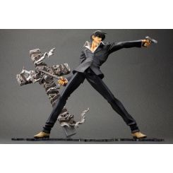 Trigun Badlands Rumble statuette ARTFX J 1/8 Nicholas D. Wolfwood Renewal Package Version Kotobukiya