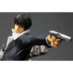 Trigun Badlands Rumble statuette ARTFX J 1/8 Nicholas D. Wolfwood Renewal Package Version Kotobukiya