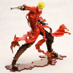 Trigun Badlands Rumble statuette ARTFX J 1/8 Vash The Stampede Renewal Package Version Kotobukiya