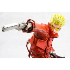 Trigun Badlands Rumble statuette ARTFX J 1/8 Vash The Stampede Renewal Package Version Kotobukiya