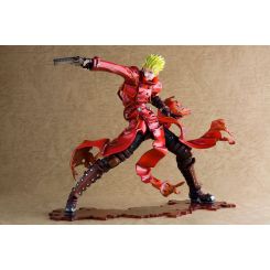 Trigun Badlands Rumble statuette ARTFX J 1/8 Vash The Stampede Renewal Package Version Kotobukiya