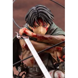 Attack on Titan statuette ARTFXJ 1/7 Levi Fortitude Ver. Kotobukiya