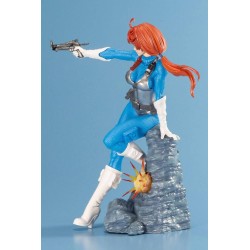 G.I. Joe Bishoujo statuette 1/7 Scarlett 25th Anniversary Blue Color Ver. Kotobukiya