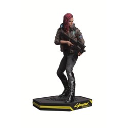 Cyberpunk 2077 statuette Female V Dark Horse