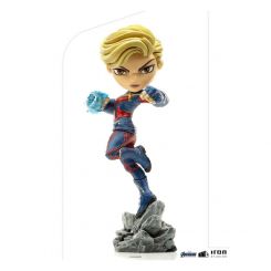 Avengers Endgame figurine Mini Co. Captain Marvel Iron Studios