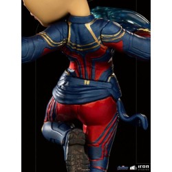 Avengers Endgame figurine Mini Co. Captain Marvel Iron Studios