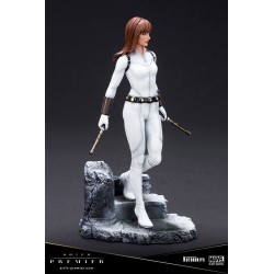 Marvel Universe ARTFX Premier statuette Black Widow White Costume Limited Edition Kotobukiya