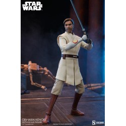 Star Wars The Clone Wars figurine Obi-Wan Kenobi Sideshow Collectibles