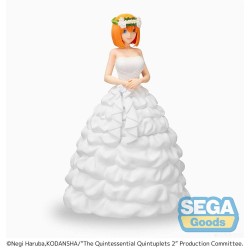 The Quintessential Quintuplets 2 figurine SPM Yotsuba Nakano Bride Ver. Sega