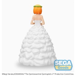 The Quintessential Quintuplets 2 figurine SPM Yotsuba Nakano Bride Ver. Sega