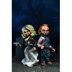 La Fiancée de Chucky pack 2 figurines Clothed Chucky & Tiffany Neca