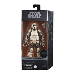 Star Wars The Mandalorian Black Series Carbonized figurine 2021 Scout Trooper Hasbro