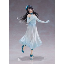 Rascal Does Not Dream of Bunny Girl Senpai figurine Coreful Mai Sakurajima Party Dress Ver. Taito Prize