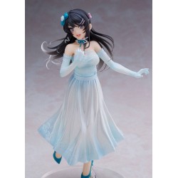 Rascal Does Not Dream of Bunny Girl Senpai figurine Coreful Mai Sakurajima Party Dress Ver. Taito Prize