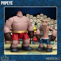 Popeye figurines Deluxe Set Popeye & Oxheart Mezco Toys