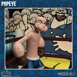 Popeye figurines Deluxe Set Popeye & Oxheart Mezco Toys