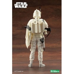 Star Wars figurine ARTFX+ Boba Fett White Armor Ver. Kotobukiya