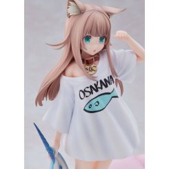 My Cat Is a Kawaii Girl figurine Kinako Good Morning Ver. Limited Edition Golden Head