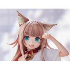 My Cat Is a Kawaii Girl figurine Kinako Good Morning Ver. Limited Edition Golden Head