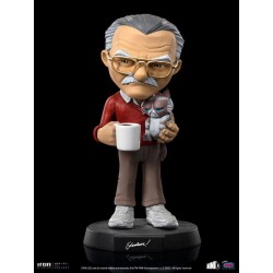 Stan Lee with Grumpy Cat figurine Mini Co. Iron Studios