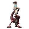 Tomb Raider figurine Mini Epics Lara Croft & Raptor Weta Workshop