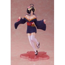 Overlord IV statuette PVC Coreful Albedo Sakura Kimono Ver. Taito Prize